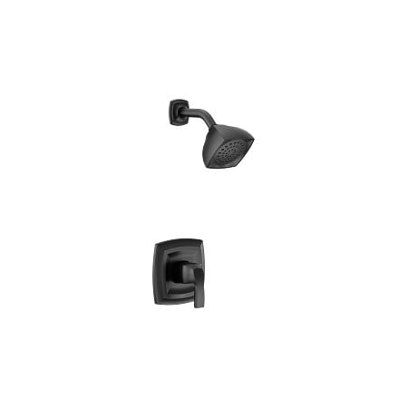 Moen Voss M-Core 2 Series Shower Only Trim in Matte Black UT2692EPBL